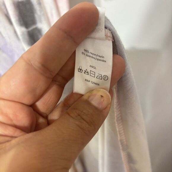 Venus Tie-Dye Maxi Dress Small Pink Orange Purple Tassel Boho Beachy Vibes - Picture 8 of 8